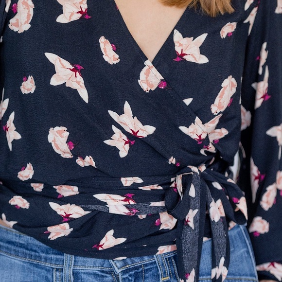 Ba&sh wrap top - Picture 9 of 9